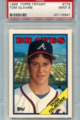 1988-topps-tiffany-779-tom-glavine-psa9
