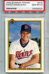 1990-bowman-tiffany-415-chuck-knoblauch-psa10