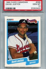 1990-fleer-canadian-586-david-justice-psa10