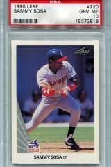 1990-leaf-220-sammy-sosa-psa10