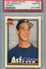 1991-topps-traded-tiffany-48t-luis-gonzalez-psa10