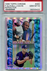 1998-topps-chrome-refractor-492-troy-glaus-psa10