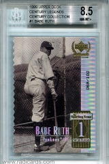 1999-upper-deck-century-legends-century-collection-1-babe-ruth-bgs85