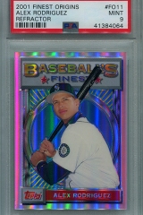 2001-finest-origins-refractor-fo11-alex-rodriguez-psa9