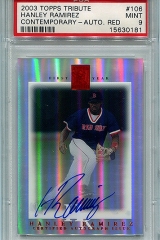 2003-topps-tribute-contemporary-red-106-hanley-ramirez-psa9