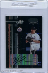 2005-leaf-certified-materials-mirror-autograph-black-231-phil-humber