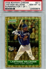 2006-bowman-chrome-superfractor-211-lastings-milledge-psa10