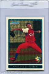 2009-bowman-chrome-wbc-prospects-superfractor-bcw12-aroldis-chapman