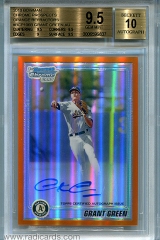 2010-bowman-chrome-prospects-orange-refractor-bcp106b-grant-green-bgs95
