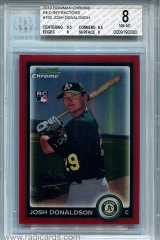 2010-bowman-chrome-red-refractor-192-josh-donaldson-bgs8