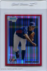 2010-bowman-chrome-usa-baseball-red-refractor-usabc1-trevor-bauer