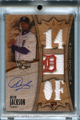 2010-topps-triple-threads-wood-140-austin-jackson