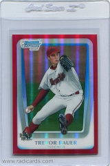 2011-bowman-chrome-draft-prospects-red-refractor-bdpp9-trevor-bauer