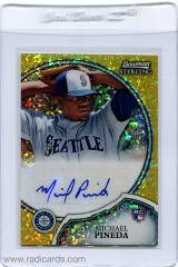 2011-bowman-sterling-rookie-autographs-gold-canary-diamond-refractor-1-michael-pineda