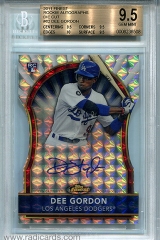 2011-finest-rookie-autographs-die-cut-82-dee-gordon-bgs95