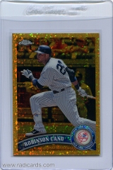 2011-topps-chrome-gold-canary-diamond-refractor-70-robinson-cano