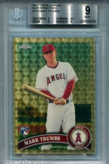 2011-topps-chrome-superfractor-178-mark-trumbo-bgs9