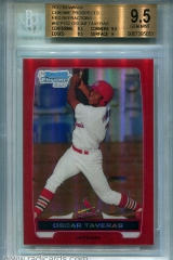 2012-bowman-chrome-prospects-red-refractor-bcp102-oscar-taveras-bgs95