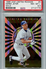 1996-leaf-limited-rookies-gold-4-derek-jeter-psa85