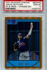 2007-bowman-chrome-draft-draft-picks-orange-refractor-bdpp54-jason-heyward-psa10