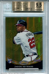 2010-finest-rookie-redemption-gold-refractor-ffr1a-jason-heyward-bgs95