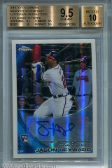 2010-topps-chrome-wrapper-redemption-autographs-refractor-174-jason-heyward-bgs95