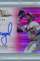 2014-topps-tribute-autographs-pink-tajh-jason-heyward-bgs95