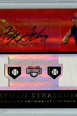 2010-topps-tribute-autograph-dual-relics-red-tadrss-stephen-strasburg