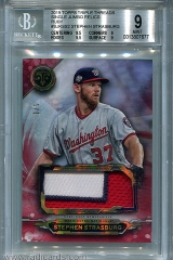 2019-topps-triple-threads-single-jumbo-relics-ruby-sjrss2-stephen-strasburg-bgs9