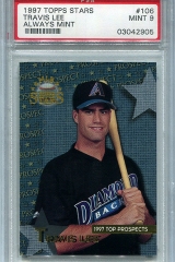 1997-topps-stars-always-mint-106-travis-lee-psa9