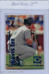 1999-fleer-tradition-starting-9-10s-travis-lee