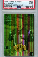 1999-metal-universe-precious-metal-gems-193-ryan-leaf-psa9