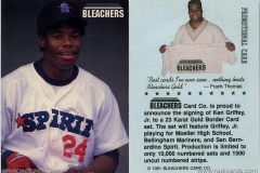 1991-bleachers-promotional-card